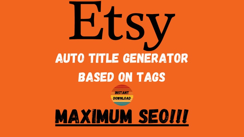 Title Generator / Tags / Title / Keywords / SEO / Title Generator / SEO Title / Marketing / INSTANT Download Title Generator / Tags / Title / Keywords / SEO / Title Generator / SEO Title / Marketing / INSTANT Download