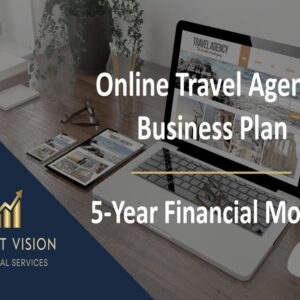 Online Travel Agency - 5 Year Financial Model | Business Plan | Travel | Tourism | Budgeting | Startup Plan