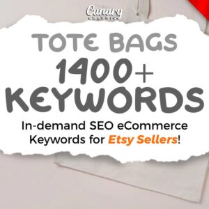 Keywords List for Tote Bags, 1400+ Keywords for Totes, Keywords for , SEO Keyword Research, Longtail Keyword, Title Tags
