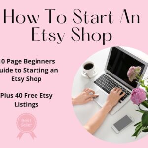 How To Start An  Shop, ,  Sellers, 40 Free  Listings,  Shop Kit, Instant Download.