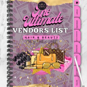 The Ultimate Lux Vendor List Guide (GoodNotes Digital Planner for iPad)