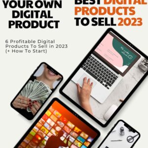 BEST Digital Products Ideas To Create And Sell in 2023 For Passive Income,  Digital Downloads Small Business Ideas