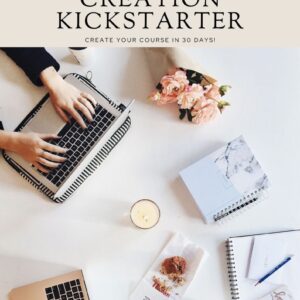 Course Creation Plan, INSTANT DOWNLOAD, course creation challenge, course launch planner, resources for course creators, coaching workbook