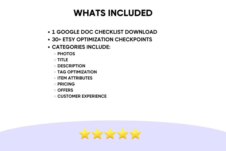 SEO & Listing Optimization Checklist: Increase Traffic and Sales as an Seller SEO & Listing Optimization Checklist: Increase Traffic and Sales as an Seller - Image 3