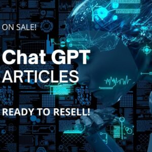 PLR ChatGPT Articles, Resale Rights, Ebook, Digital Product, Master Resell Rights, MRR, Master Reseller, Digital Download, Resell Rights
