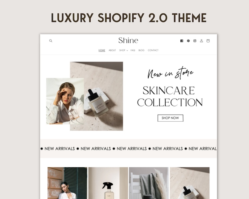 Luxurious Shopify Theme Template - Elegant Minimalist Web site Template, White Aesthetic Shopify Web site , Minimal Boutique Shopify 2.0 Theme Luxurious Shopify Theme Template - Elegant Minimalist Web site Template, White Aesthetic Shopify Web site , Minimal Boutique Shopify 2.0 Theme