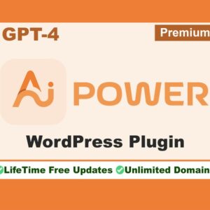 GPT AI Power Pro WordPress Plugin + Lifetime Updates