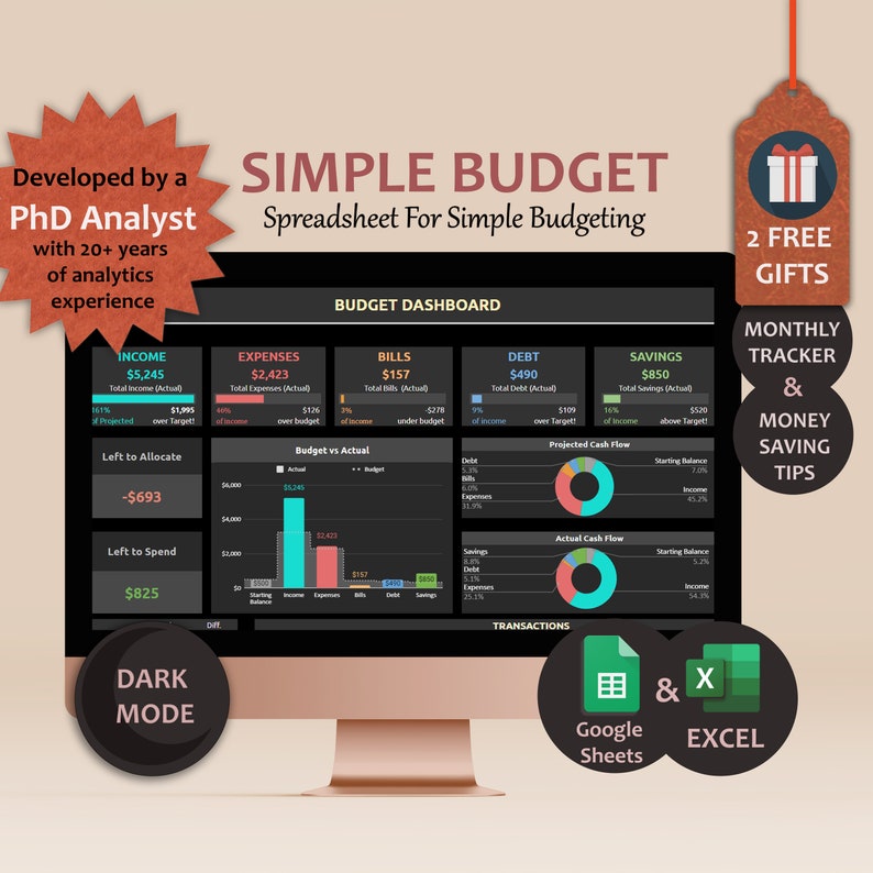Budget Planner Google Sheets Monthly Budget Spreadsheet Excel Weekly Paycheck Budget Template Biweekly Budgeting by Paycheck Expense Tracker