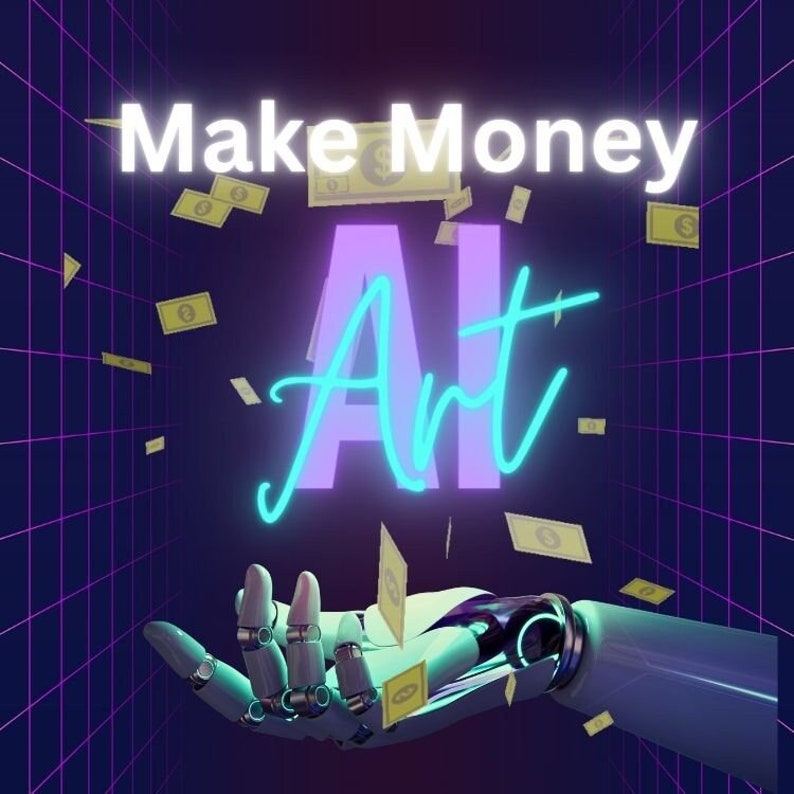Make Money with AI Art, Ebook, Passive Income, Side Hustle, Digital Product, Resale Rights, Digital Download, Resell Rights, MRR