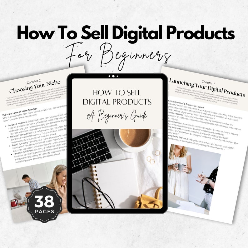 Beginners Guide To Selling Digital Products | How To Sell Digital Products On Social Media | Passive Income | How To Guide.