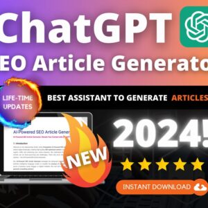 AI-Powered SEO Article Generator - Streamline Content Creation Process | Content Creation Tool | Organic Traffic | Engaging Copy | Save Time