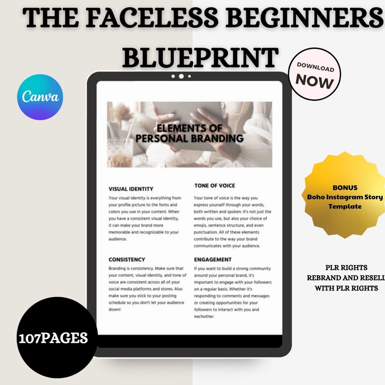 Faceless Digital Marketing Guide: Done for You with Master Resell Rights MRR), Private Label Rights (PLR), Faceless Freebie/Lead Magnet, DFY Faceless Digital Marketing Guide: Done for You with Master Resell Rights MRR), Private Label Rights (PLR), Faceless Freebie/Lead Magnet, DFY - Image 3