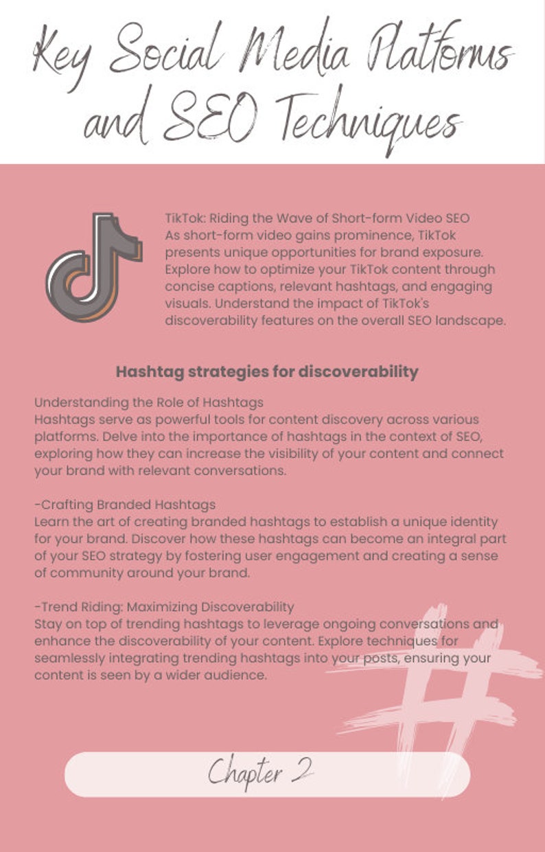 Social Media SEO: SEO Mastery | Guide for Social Media | online domination | PLR & Master Resell Rights |Social Media Strategy included. Social Media SEO: SEO Mastery | Guide for Social Media | online domination | PLR & Master Resell Rights |Social Media Strategy included. - Image 3