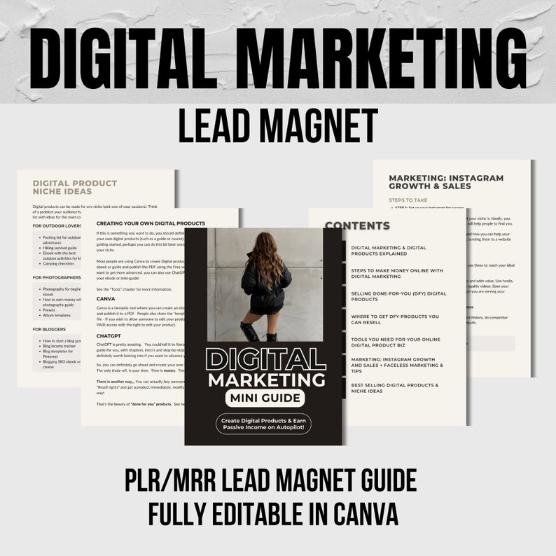Digital Marketing Lead Magnet MRR Template Ebook Done For You Resell Rights Guide Digital Product Faceless Digital Marketing Guide DFY MRR Digital Marketing Lead Magnet MRR Template Ebook Done For You Resell Rights Guide Digital Product Faceless Digital Marketing Guide DFY MRR - Image 4