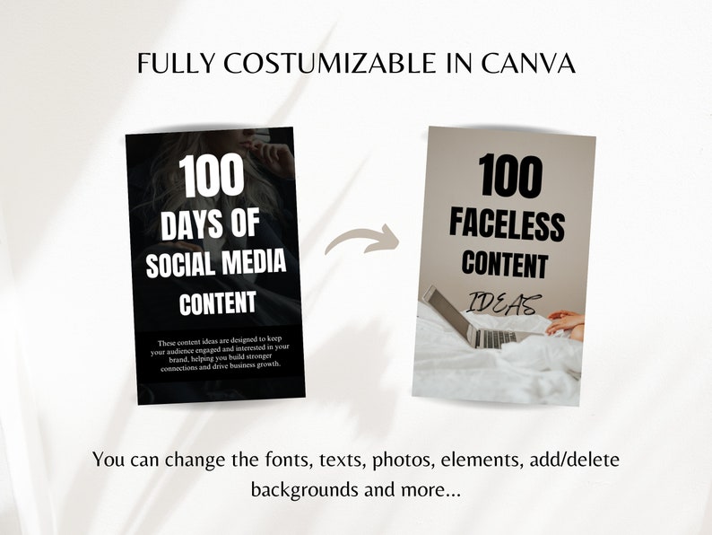 100 days of social media content ideas ebook, faceless digital marketing, content ideas, mrr plr, social media content, ebook template, smm 100 days of social media content ideas ebook, faceless digital marketing, content ideas, mrr plr, social media content, ebook template, smm - Image 3