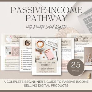 How to start a passive income business, Passive Income Pathway, ebook passive income, workbook template, how ,  success