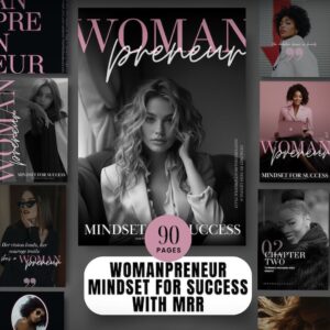 Womanpreneur Your Mindset For Success With MRR | Master Resell Rights | MRR & PLR | Digital Products With Master Resell Rights