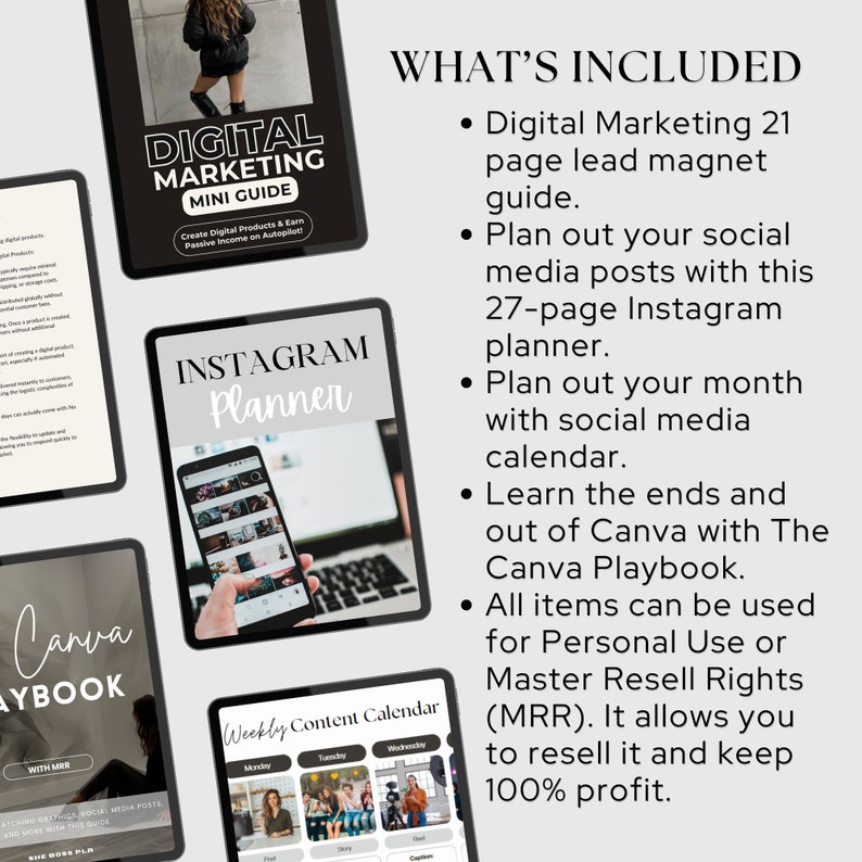 Digital Marketing Lead Magnet MRR Template Ebook Done For You Resell Rights Guide Digital Product Faceless Digital Marketing Guide DFY MRR Digital Marketing Lead Magnet MRR Template Ebook Done For You Resell Rights Guide Digital Product Faceless Digital Marketing Guide DFY MRR - Image 3