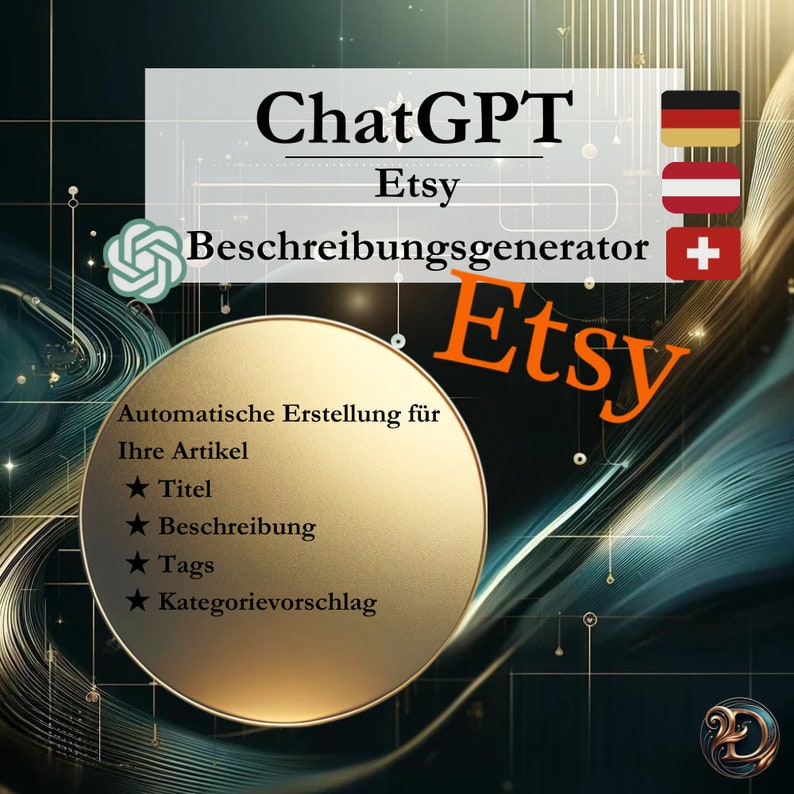 ChatGPT  Description Generator - Easily create SEO optimized listings with automatically generated titles, tags and descriptions