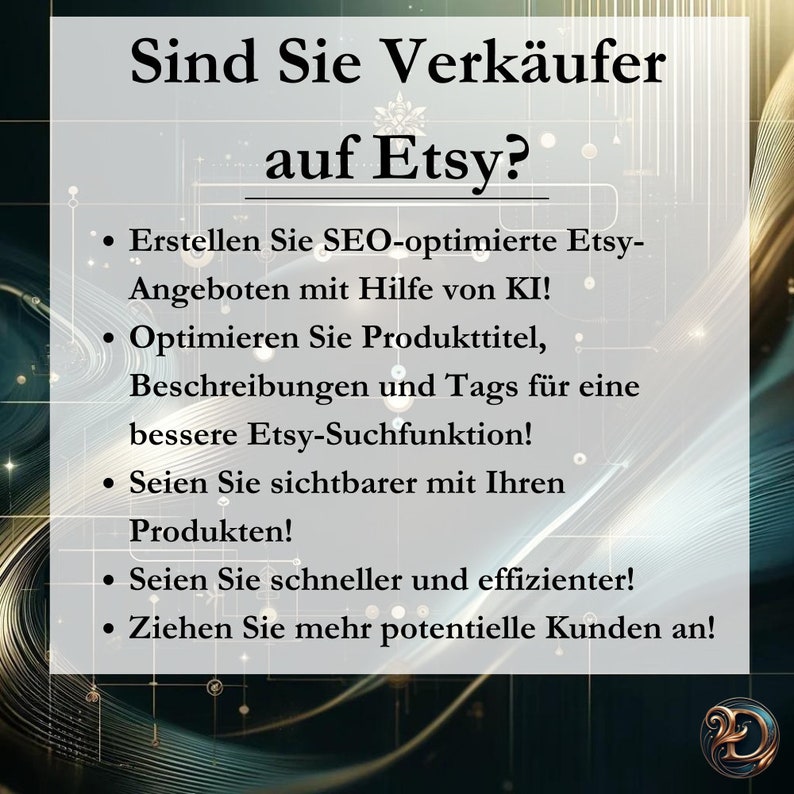 ChatGPT Description Generator - Easily create SEO optimized listings with automatically generated titles, tags and descriptions ChatGPT Description Generator - Easily create SEO optimized listings with automatically generated titles, tags and descriptions - Image 2