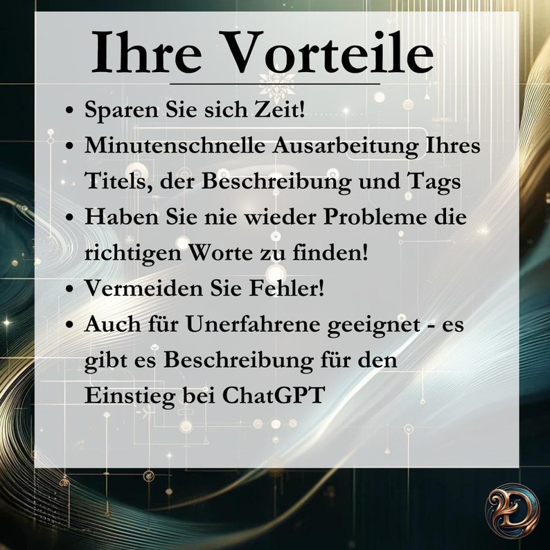 ChatGPT Description Generator - Easily create SEO optimized listings with automatically generated titles, tags and descriptions ChatGPT Description Generator - Easily create SEO optimized listings with automatically generated titles, tags and descriptions - Image 3