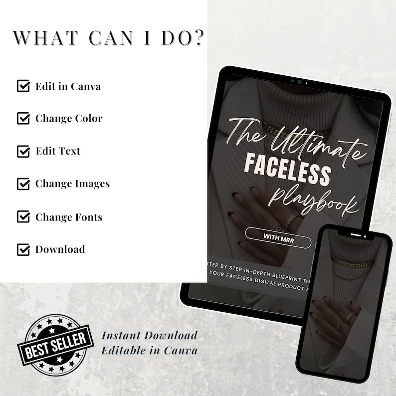 Faceless Digital Marketing All-in-One Course Bundle Guides | Master Resell Rights & PLR | Instant Access | Women's Empowerment | DFY Faceless Digital Marketing All-in-One Course Bundle Guides | Master Resell Rights & PLR | Instant Access | Women's Empowerment | DFY - Image 3