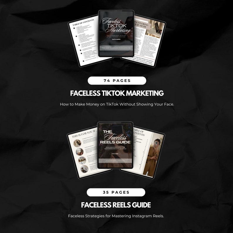 Ultimate Faceless Marketing Bundle With MRR Faceless Digital Marketer MRR Guide PLR Faceless Starter Kit Master Resell Rights Education Ultimate Faceless Marketing Bundle With MRR Faceless Digital Marketer MRR Guide PLR Faceless Starter Kit Master Resell Rights Education - Image 4