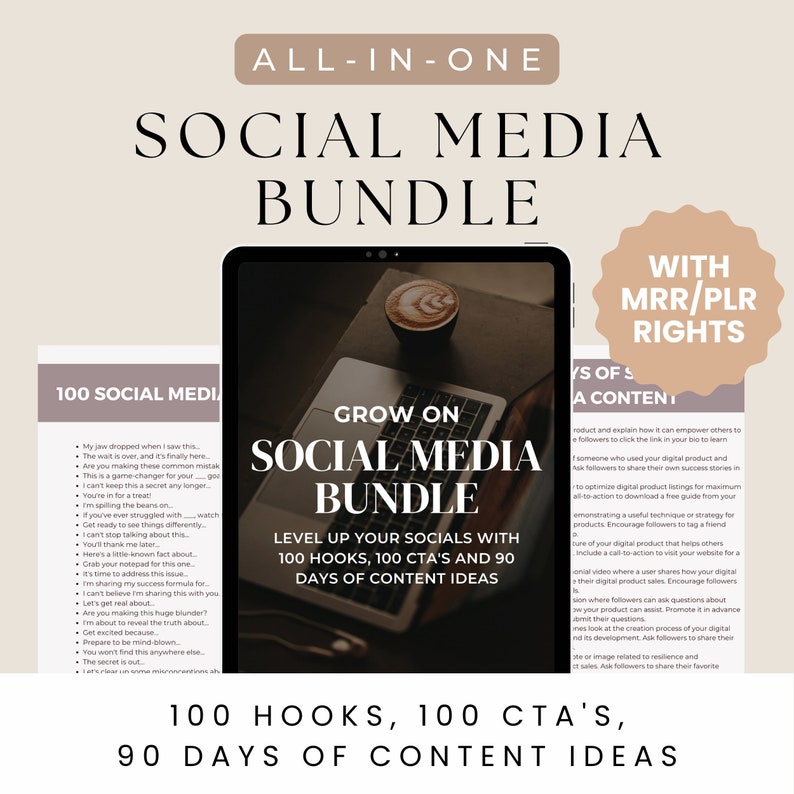 PLR Ebook PLR Digital Product Master Resell Rights Social media Guide Digital Marketing PLR Template Passive income Ebook Instagram guide