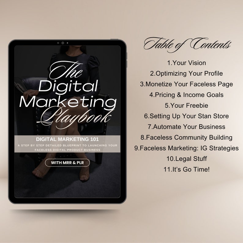 MRR Digital Marketing Playbook with Master Resell Rights MRR & Private Label Rights PLR Done-For-You Digital Products Low Ticket Products MRR Digital Marketing Playbook with Master Resell Rights MRR & Private Label Rights PLR Done-For-You Digital Products Low Ticket Products - Image 2