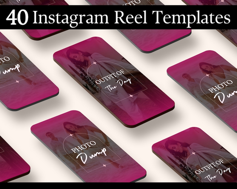 40 Faceless Digital Reels, Digital Marketing Videos, Coach Instagram Reels, Business Owner, Social Media Templates,Engagement,Canva template 40 Faceless Digital Reels, Digital Marketing Videos, Coach Instagram Reels, Business Owner, Social Media Templates,Engagement,Canva template - Image 2