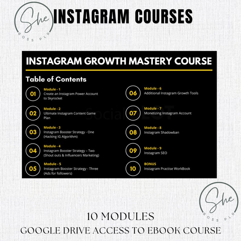 Digital Marketing Course Instagram Marketing Course Master Resell Rights Course MRR Digital Product Instant Download MRR Instagram Course Digital Marketing Course Instagram Marketing Course Master Resell Rights Course MRR Digital Product Instant Download MRR Instagram Course - Image 4
