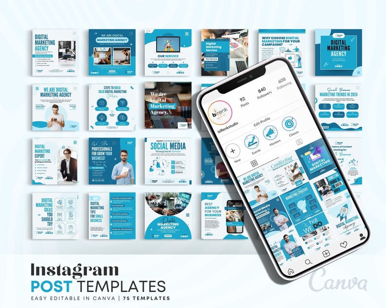 300+ Digital Marketing Agency Templates, Instagram Carousel Templates, Twitter - Facebook Templates, Business Marketing Templates 300+ Digital Marketing Agency Templates, Instagram Carousel Templates, Twitter - Facebook Templates, Business Marketing Templates - Image 2