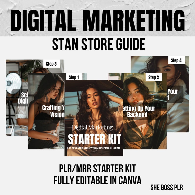 Digital Marketing Starter Kit For Stan Store Digital Marketing Guide Canva Template MRR How To Sell Online Digital Product Resell Rights Digital Marketing Starter Kit For Stan Store Digital Marketing Guide Canva Template MRR How To Sell Online Digital Product Resell Rights - Image 3