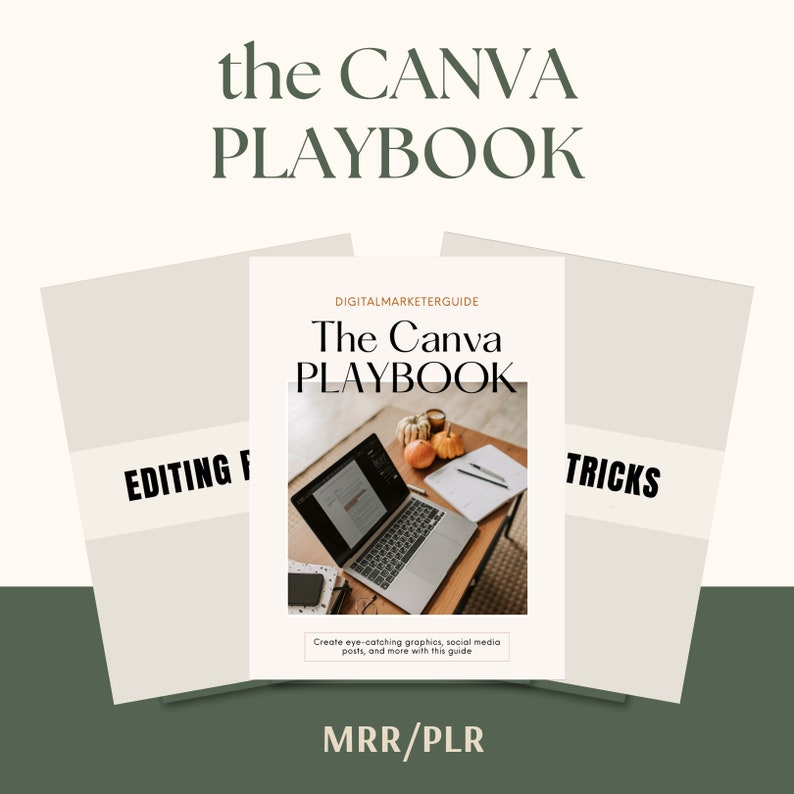 Canva Crash Course Content Creator Digital Marketing MRR PLR Canva Template Instant Download Social Media Editable Template Canva Course