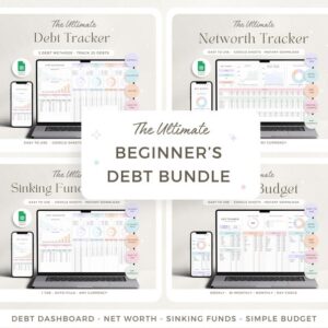 Debt Payoff Tracker Google Debt Snowball Tracker Debt Avalanche Calculator Google Sheets Debt Free Planner Loan Spreadsheet Credit Card