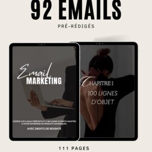 Pre-written EMAILS for PLR Digital Marketing Business