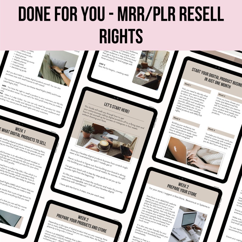 Faceless Digital Marketing Master And Private Label Resell Rights, Guide for Faceless Digital Marketing with MRR/PLR, Canva Template Ebook Faceless Digital Marketing Master And Private Label Resell Rights, Guide for Faceless Digital Marketing with MRR/PLR, Canva Template Ebook - Image 4