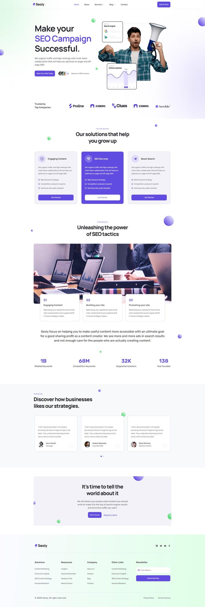SEO & Digital Marketing Agency Website WordPress Elementor Template Download - Import - Website is LIVE! SEO & Digital Marketing Agency Website WordPress Elementor Template Download - Import - Website is LIVE! - Image 2