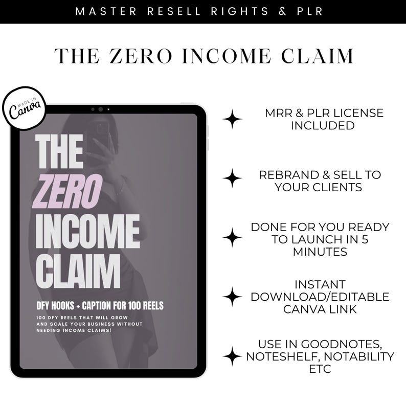 The Zero Income Claim 2024, Digital Marketing, MRR, Digital Marketing Course, Digital Marketing, Faceless Marketing, DFY, plr, The Zero Income Claim 2024, Digital Marketing, MRR, Digital Marketing Course, Digital Marketing, Faceless Marketing, DFY, plr, - Image 2