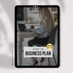 Business Plan Template, PLR Startup Idea Plan, MRR Ebook, Private Label Rights, Done For You, Digital Marketing Guide