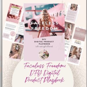 Faceless Freedom: Start a Passive Income Business in 30 Days! - PLR + MRR, sell digital products, mini course + resell rights ebook