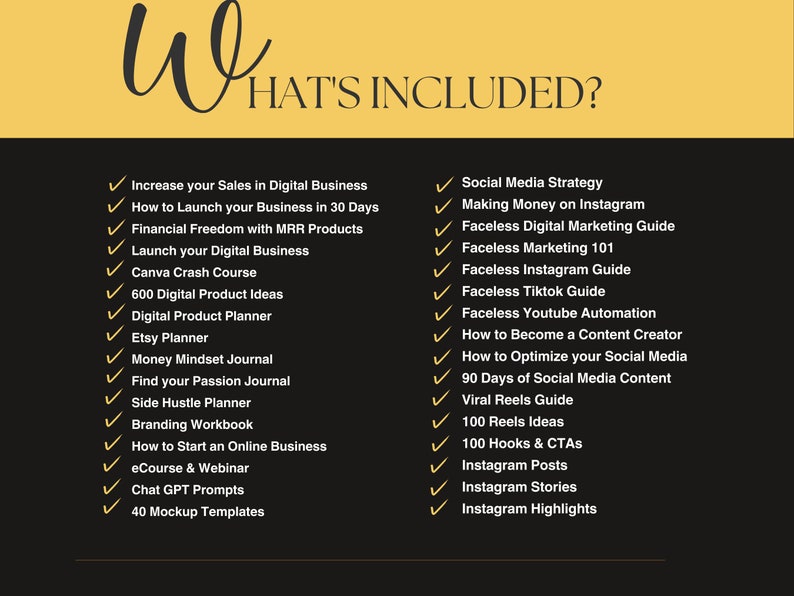 Ultimate Digital Marketing Bundle with MRR Resell Digital Products resell rights faceless instagram done for you digital products PLR DFY Ultimate Digital Marketing Bundle with MRR Resell Digital Products resell rights faceless instagram done for you digital products PLR DFY - Image 2