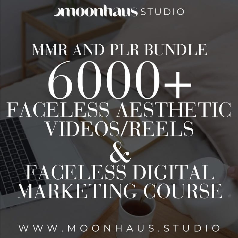 faceless videos, reels & stories with digital marketing course, MRR PLR | DFY Canva templates for instagram, social media, emails, affiliate