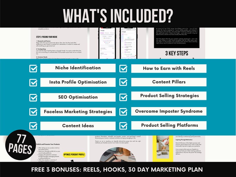 Faceless Digital Marketing Guide with MRR & PLR, Done for You Digital Marketing Course to Resell, Faceless Social Media Marketing Ebook Faceless Digital Marketing Guide with MRR & PLR, Done for You Digital Marketing Course to Resell, Faceless Social Media Marketing Ebook - Image 3