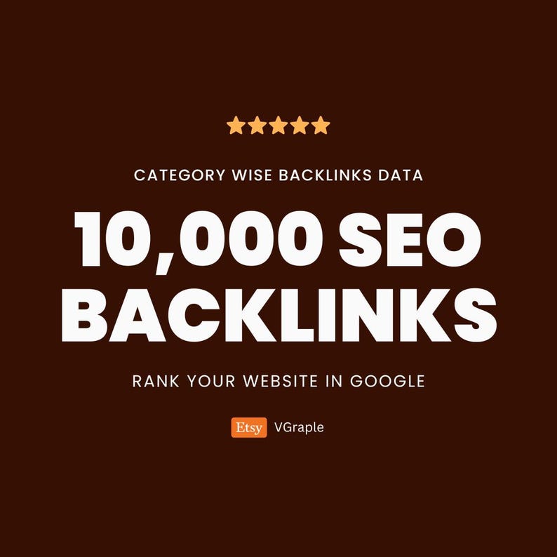 Backlinks Sites List, 10,000 High Quality, Boost SEO, Improve Ranking, Link Building Resource