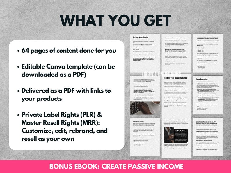 Digital Marketing Guide PLR MRR Guide with Master Resell Rights, Lead Magnet, Faceless Marketing, DFY Ebook for Beginner, Starter Kit Bundle Digital Marketing Guide PLR MRR Guide with Master Resell Rights, Lead Magnet, Faceless Marketing, DFY Ebook for Beginner, Starter Kit Bundle - Image 2