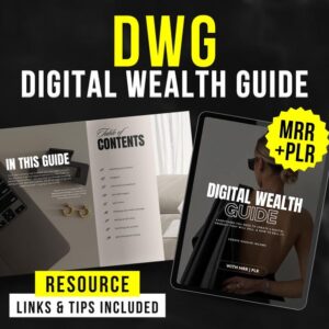 Digital Wealth Guide, Stan Store Guide, MRR Guide, PLR Guide, Faceless Marketing Guide, Online Business Guide, Digital Marketing Guide