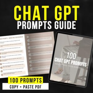 ChatGPT Business Prompts, ChatGPT Guide, ChatGPT Bundle, Master Resell Rights, Private Label Rights Product, PLR Bundle, MRR Bundle
