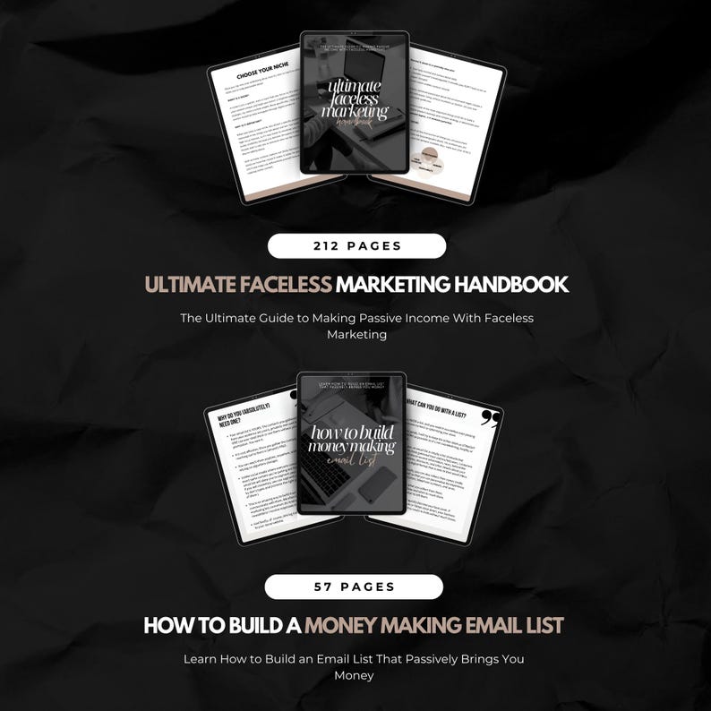 Ultimate Faceless Money Making MRR PLR Bundle Faceless Digital Marketer MRR Guide Faceless Starter Kit Master Resell Rights Education Ultimate Faceless Money Making MRR PLR Bundle Faceless Digital Marketer MRR Guide Faceless Starter Kit Master Resell Rights Education - Image 3