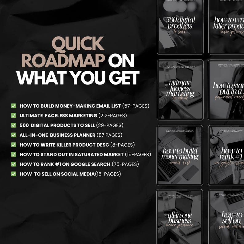 Ultimate Faceless Money Making MRR PLR Bundle Faceless Digital Marketer MRR Guide Faceless Starter Kit Master Resell Rights Education Ultimate Faceless Money Making MRR PLR Bundle Faceless Digital Marketer MRR Guide Faceless Starter Kit Master Resell Rights Education - Image 2